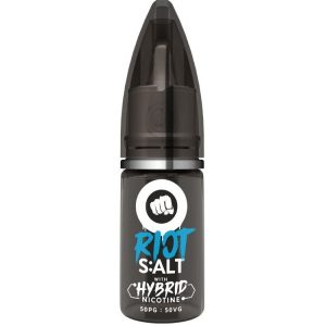 Blue Burst Hybrid Salt bottle front view